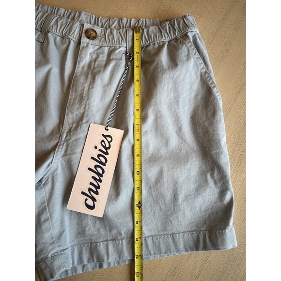 Chubbies Men’s Originals Stretch Short The Altitudes 5.5” Light Blue Size XL NWT - Picture 10 of 13